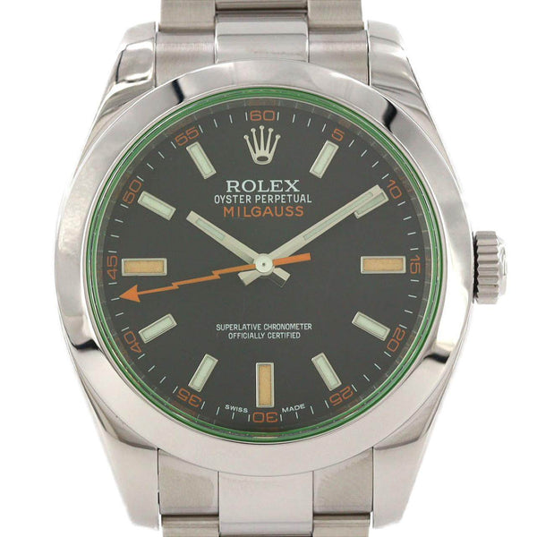 Rolex Milgauss Stainless Steel Mens