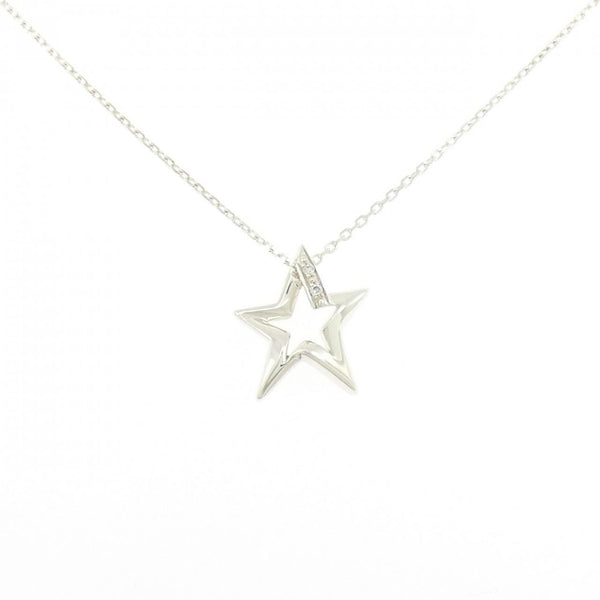 STAR JEWELRY 925 Silver Diamond Necklace