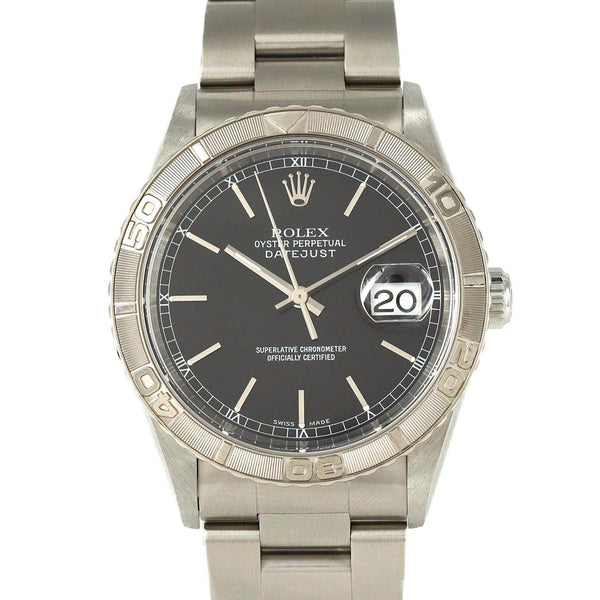 Rolex Thunderbird Stainless Steel White Gold