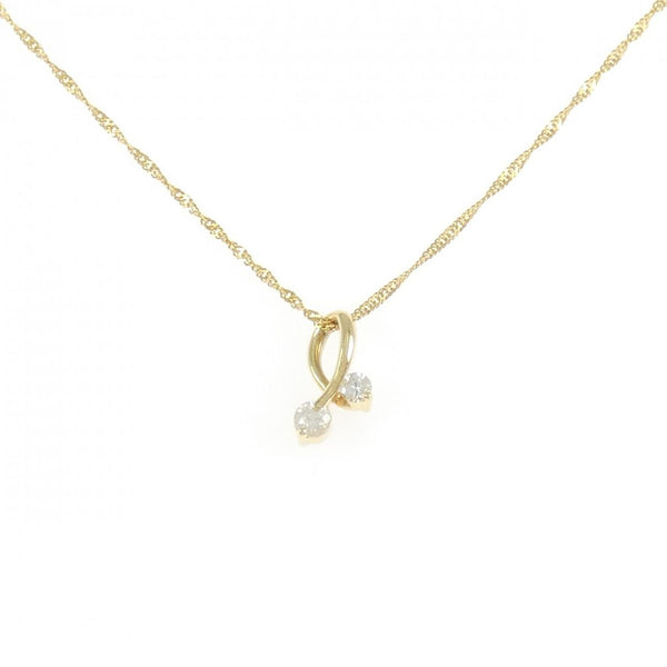 Au750 Diamond Necklace