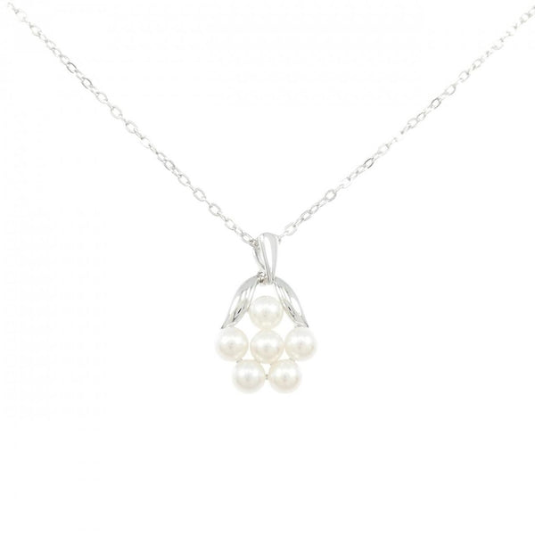 Mikimoto Silver Akoya Pearl Necklace