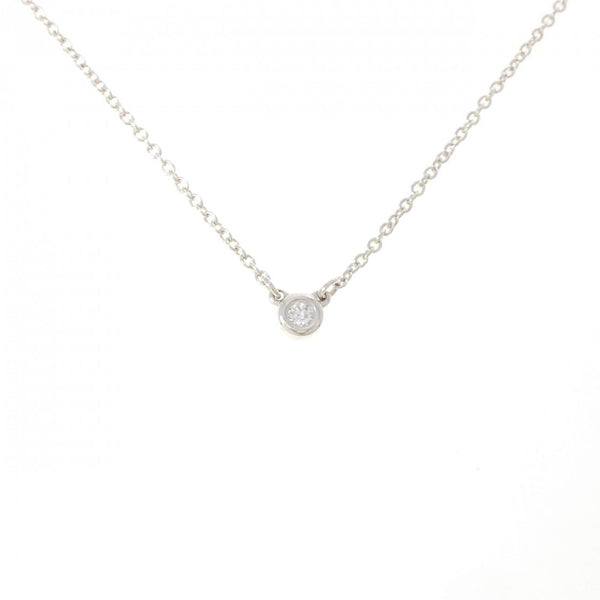 Tiffany By The Yard 925 Silver Diamond Necklace