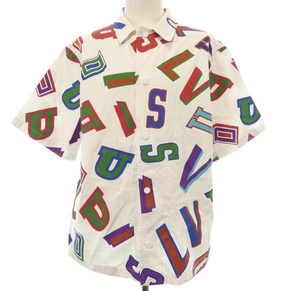 Louis Vuitton NBA Basketball Letter Short Sleeve Shirt