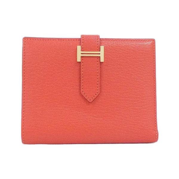 Hermes Bearn Compact Chevre bifold wallet