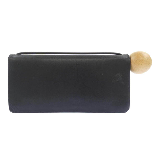 Building Block Leather Long Wallet