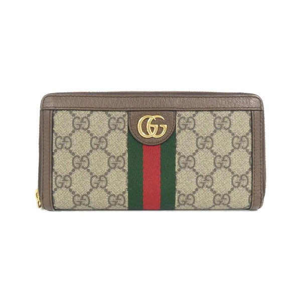 Gucci Ophidia GG Supreme Canvas Long Wallet