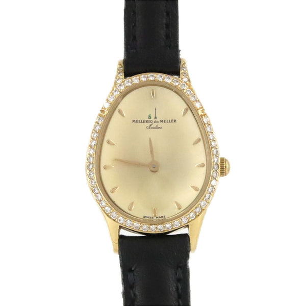 Mellerio dits Meller La Neuf Yellow Gold Quartz