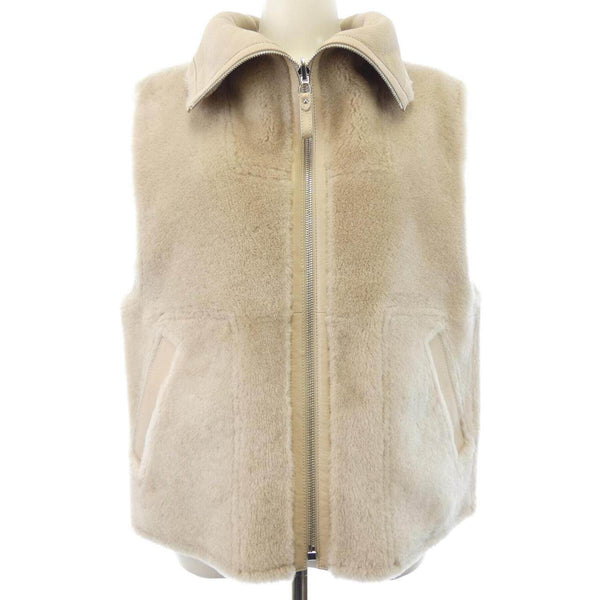 Hermes 2WAY Reversible Lambskin Shearling Vest