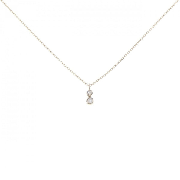 K10 Yellow Gold Diamond Necklace