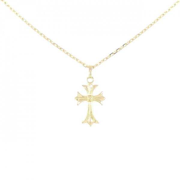 Au750 Cross Necklace