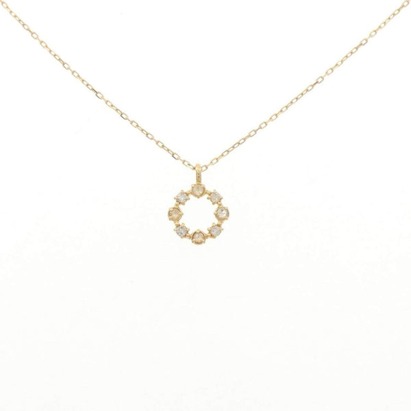 agete Au750 Diamond Necklace