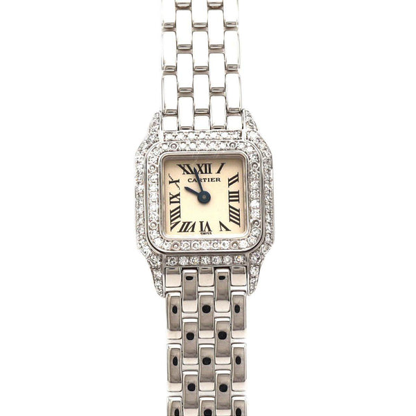 Cartier Mini Panthere White Gold Quartz