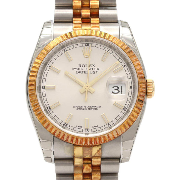 Rolex Datejust Stainless Steel Yellow Gold