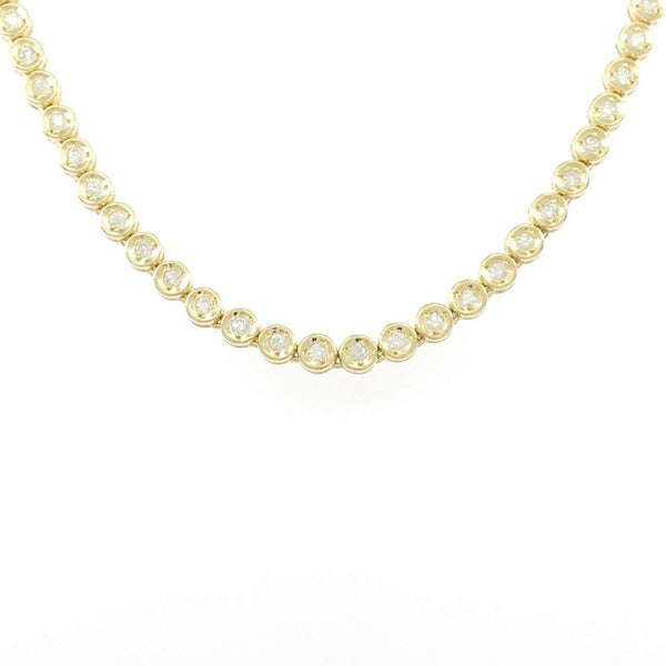 Au750 Diamond Necklace