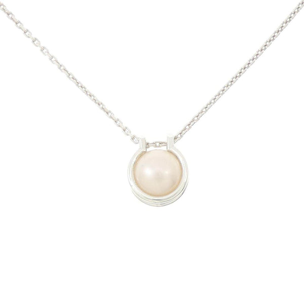 Tiffany HardWear 925 Silver Pearl Necklace