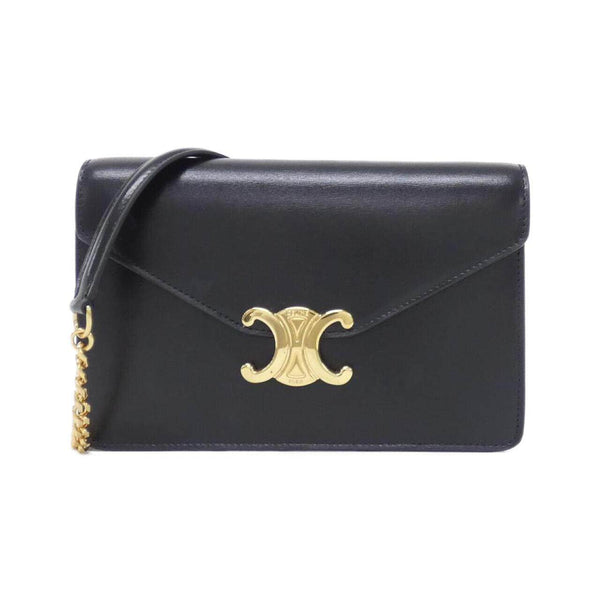 Celine Chain Wallet Margot Calf Wallet