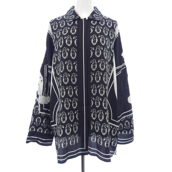 Hermes Twillene Silk Shirt