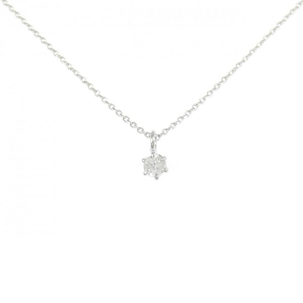 K10 White Gold Diamond Necklace