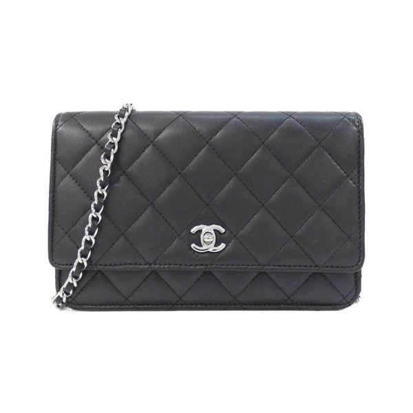Chanel Lambskin Chain Wallet
