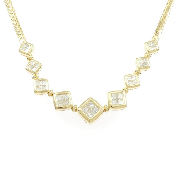 Au750 Diamond Necklace