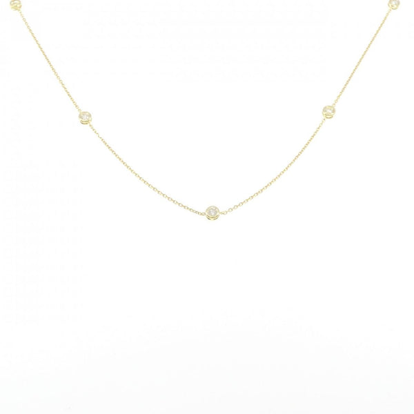 Au750 Diamond Necklace