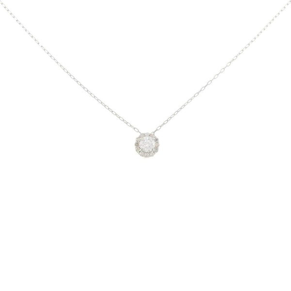 Platinum PT950 PT850 Diamond Necklace