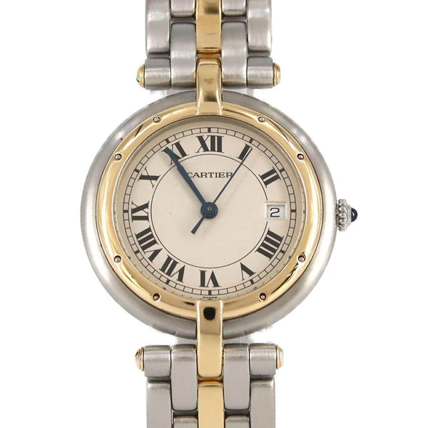 Cartier Panthere Vendome Stainless Steel Yellow Gold Quartz