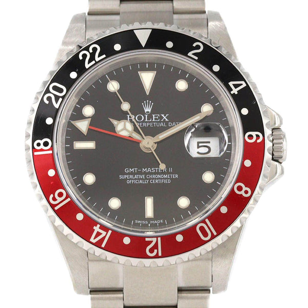Rolex GMT-Master II Stainless Steel Mens Watch