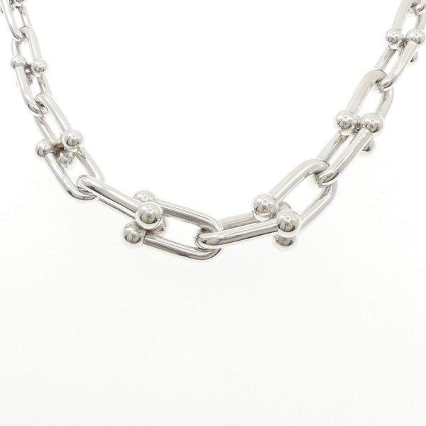 Tiffany Hardware Graduated Link 925 Silver Necklace