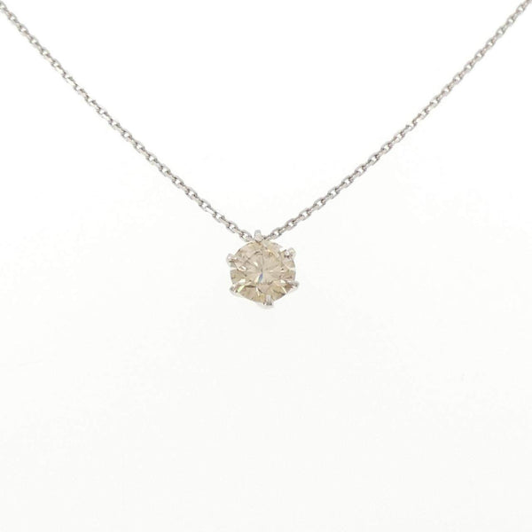 Platinum PT1000 PT850 Diamond Necklace