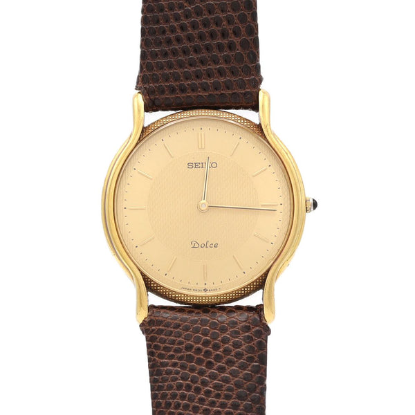 Seiko Dolce Gold Quartz