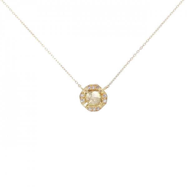 Monaka Jewelry Au750 Diamond Necklace