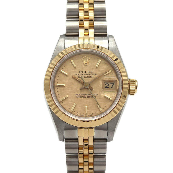 Rolex Datejust Stainless Steel Yellow Gold Automatic