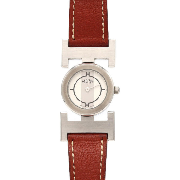 Hermes Paprika Stainless Steel Quartz