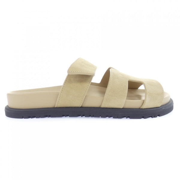 Hermes Chypre Chevre Velours Sandals