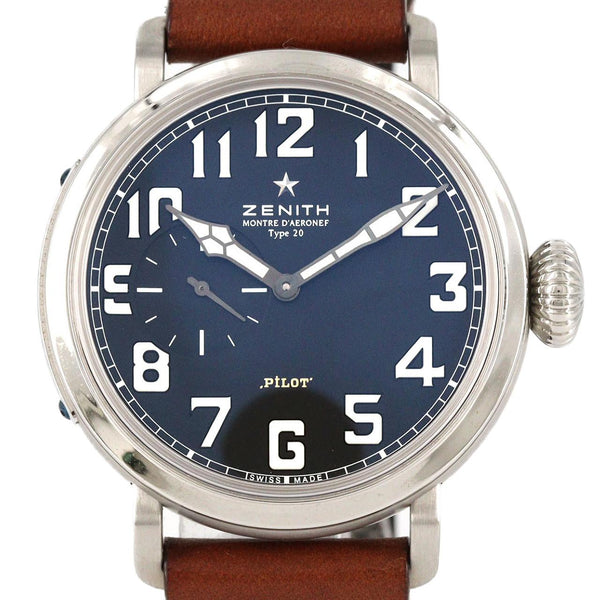 Zenith Pilot Montre d’Aéronef Type 20 Stainless Steel