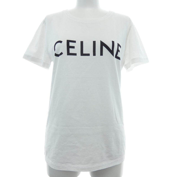 CELINE Classic Logo Cotton T Shirt