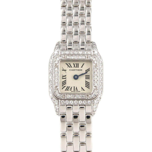 Cartier Mini Panthere White Gold Quartz