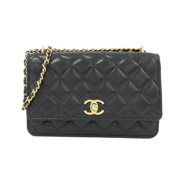 Chanel Lambskin Chain Wallet