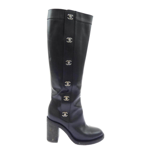 Chanel HIGH BOOTS Calfskin Long Boots