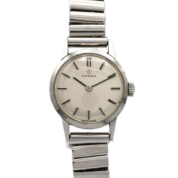 Omega Stainless Steel Manual Wind