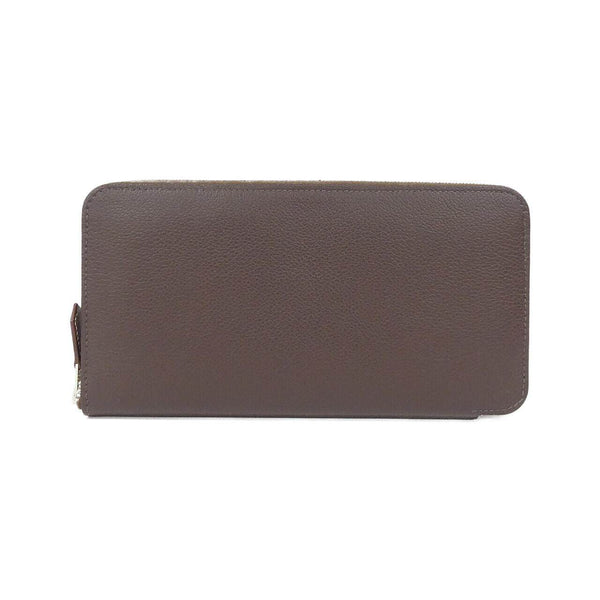 Hermes COLLIER DE CHIENS Evercolor Silk Long Wallet