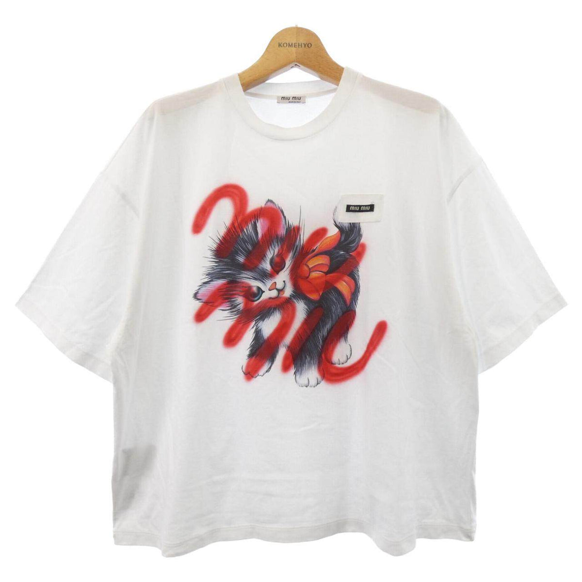 Miu Miu Cotton T Shirt