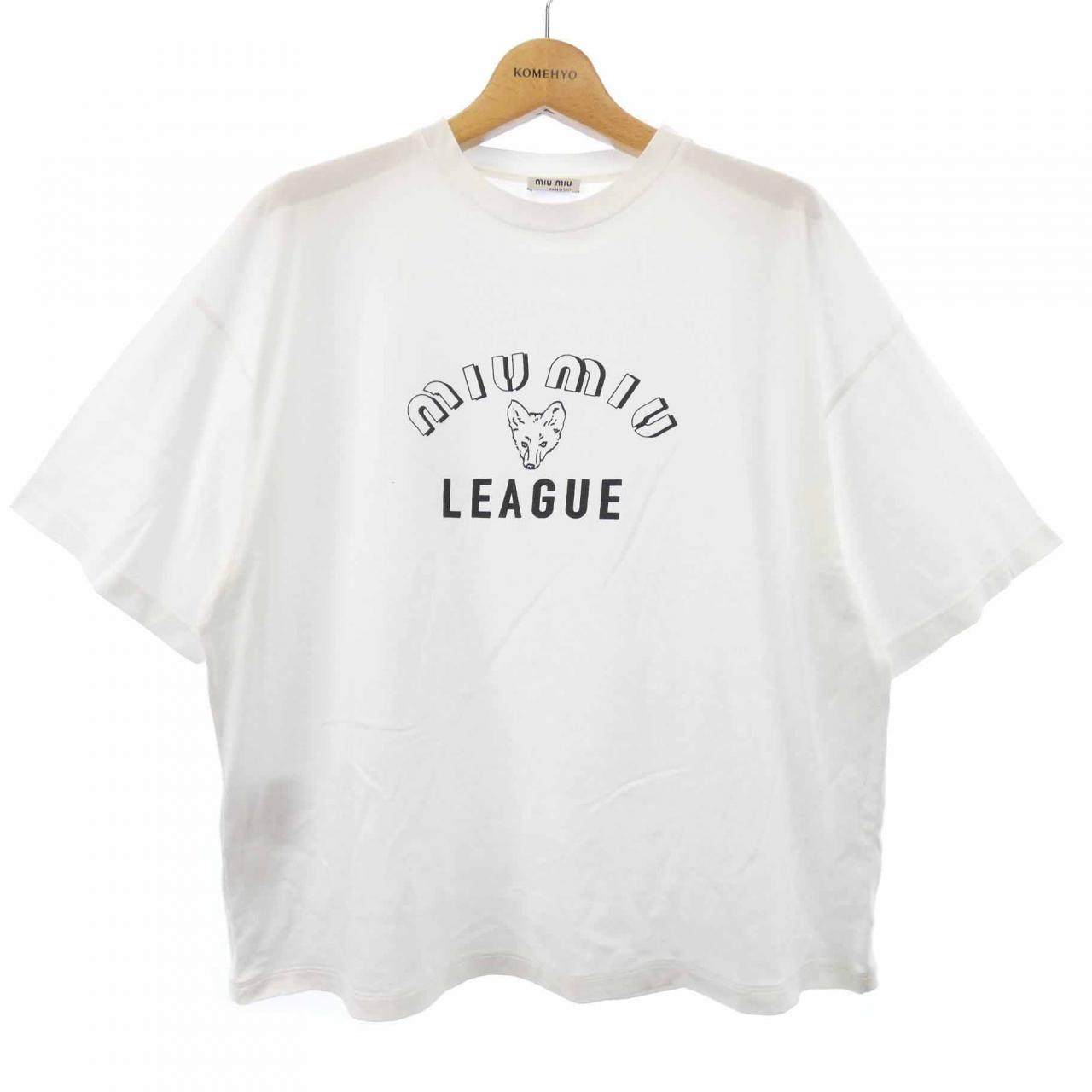 Miu Miu Cotton T Shirt