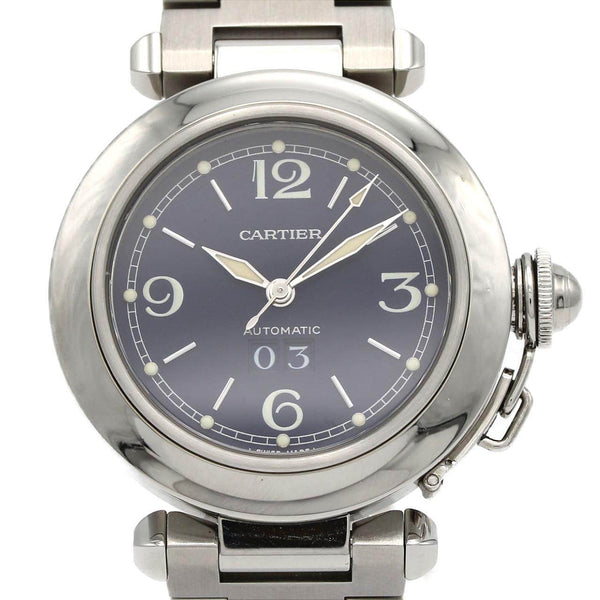 Cartier Pasha C Grande Date Stainless Steel Automatic