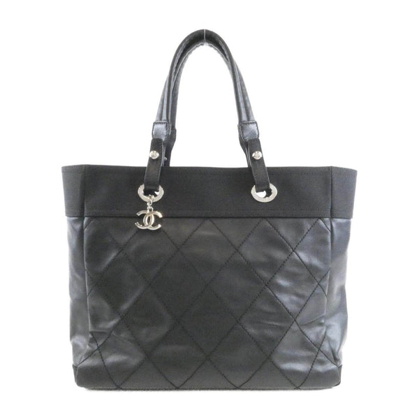 Chanel Paris Biarritz Canvas Handbag