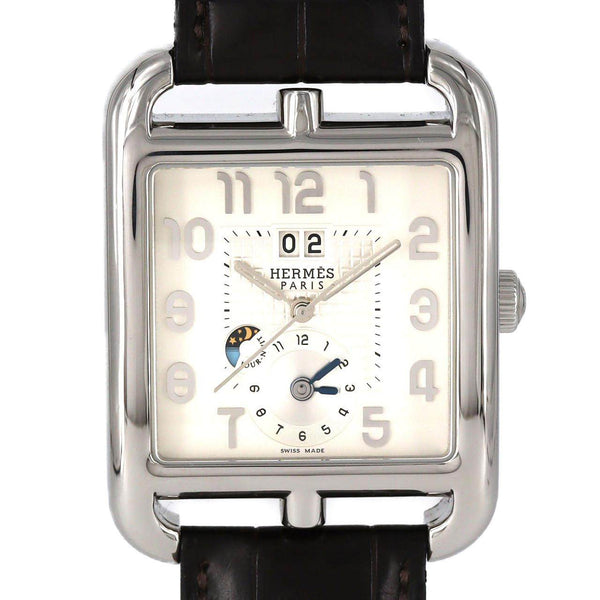 Hermes Cape Cod GMT Stainless Steel