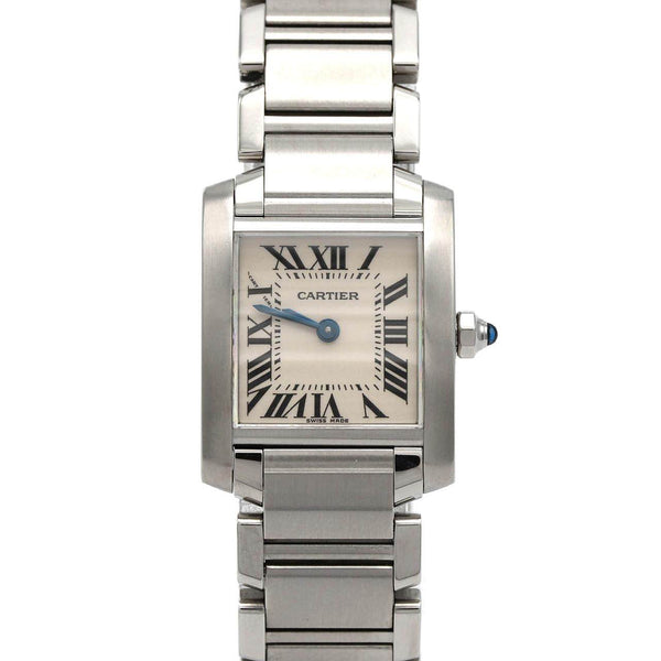 Cartier Tank Française Stainless Steel Quartz