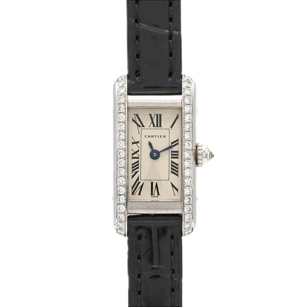 Cartier Tank Allonge White Gold Quartz