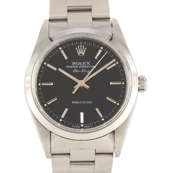Rolex Air King Stainless Steel Automatic Watch
